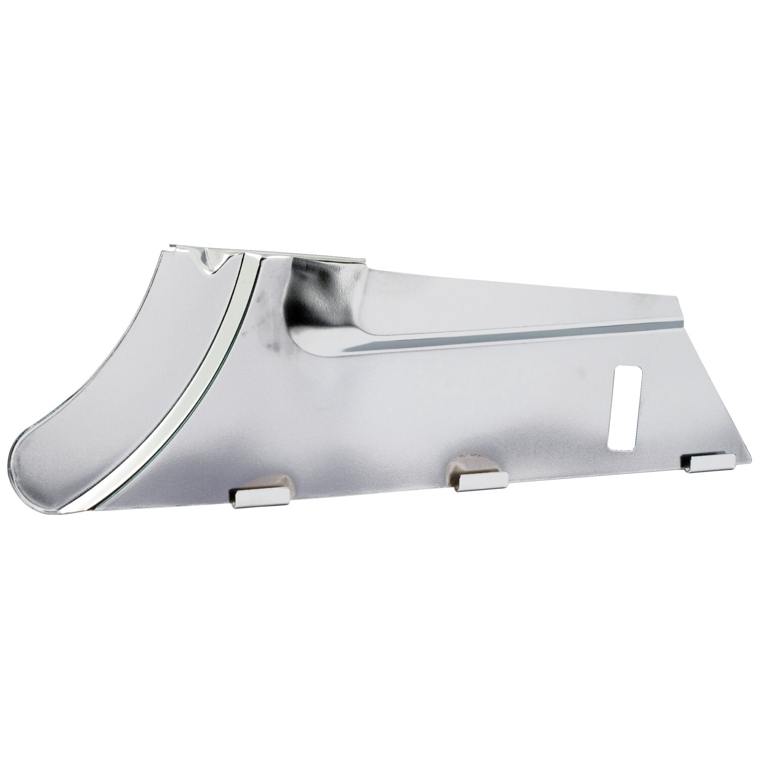 MCS Lower rear belt guard - Chrome