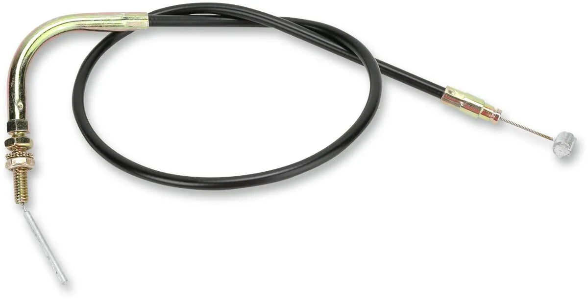 PARTS UNLIMITED Black Vinyl Single Throttle Cable