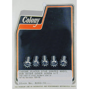 Colony star hub screws & washer set