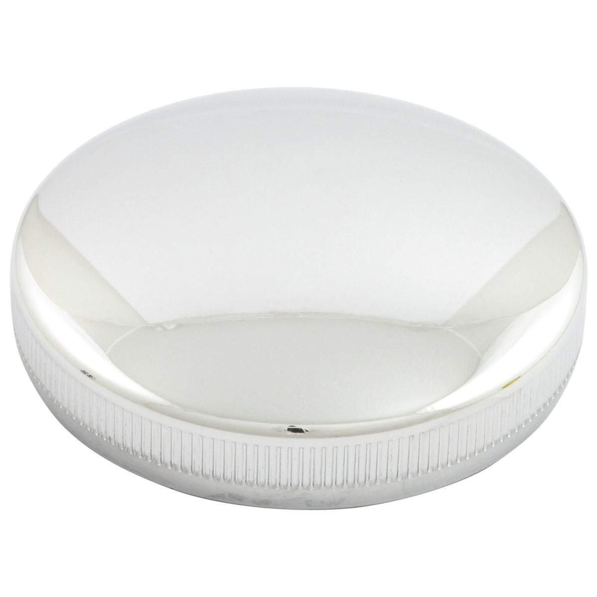 MCS Early bayonet style gas cap non-vented left side - Chrome