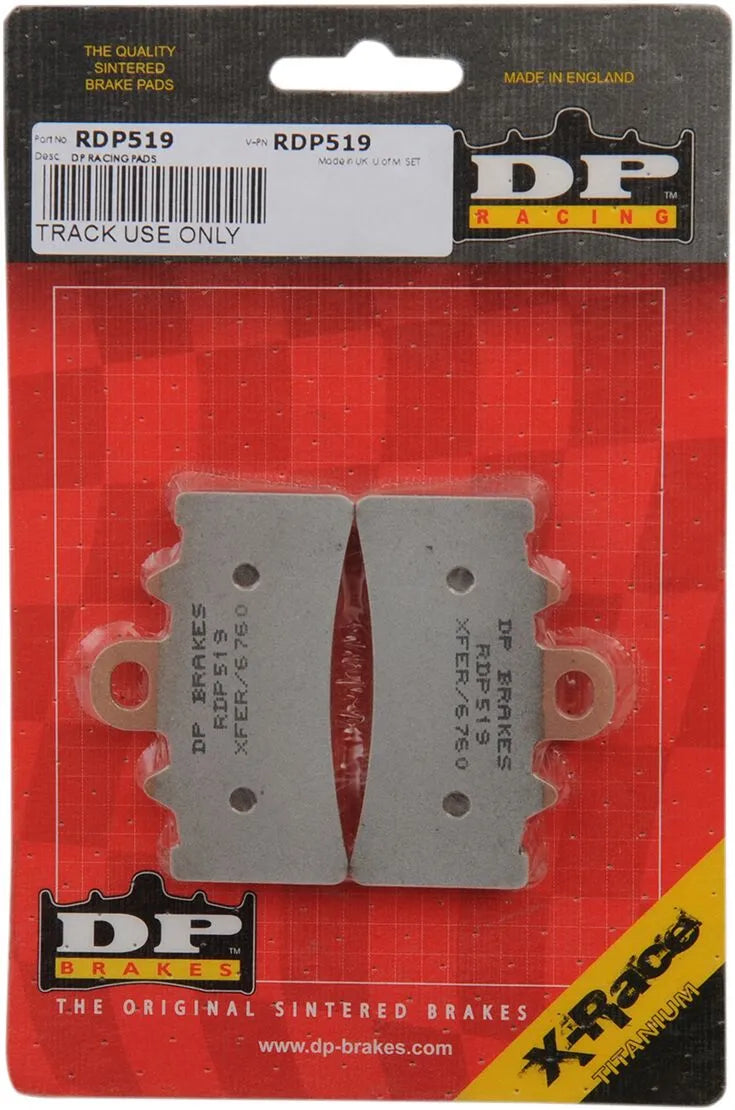 DP Brakes RDP X-Race Titanium Sinter Bremsbeläge - Vorne