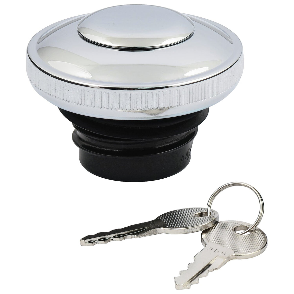 MCS Gas cap vented with lock chrome