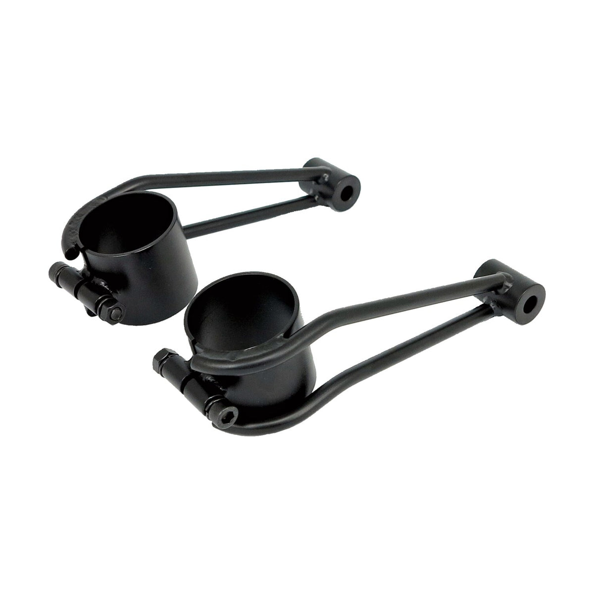 MCS Bracket for 'vintage' headlamp - 39mm fork tubes - Black