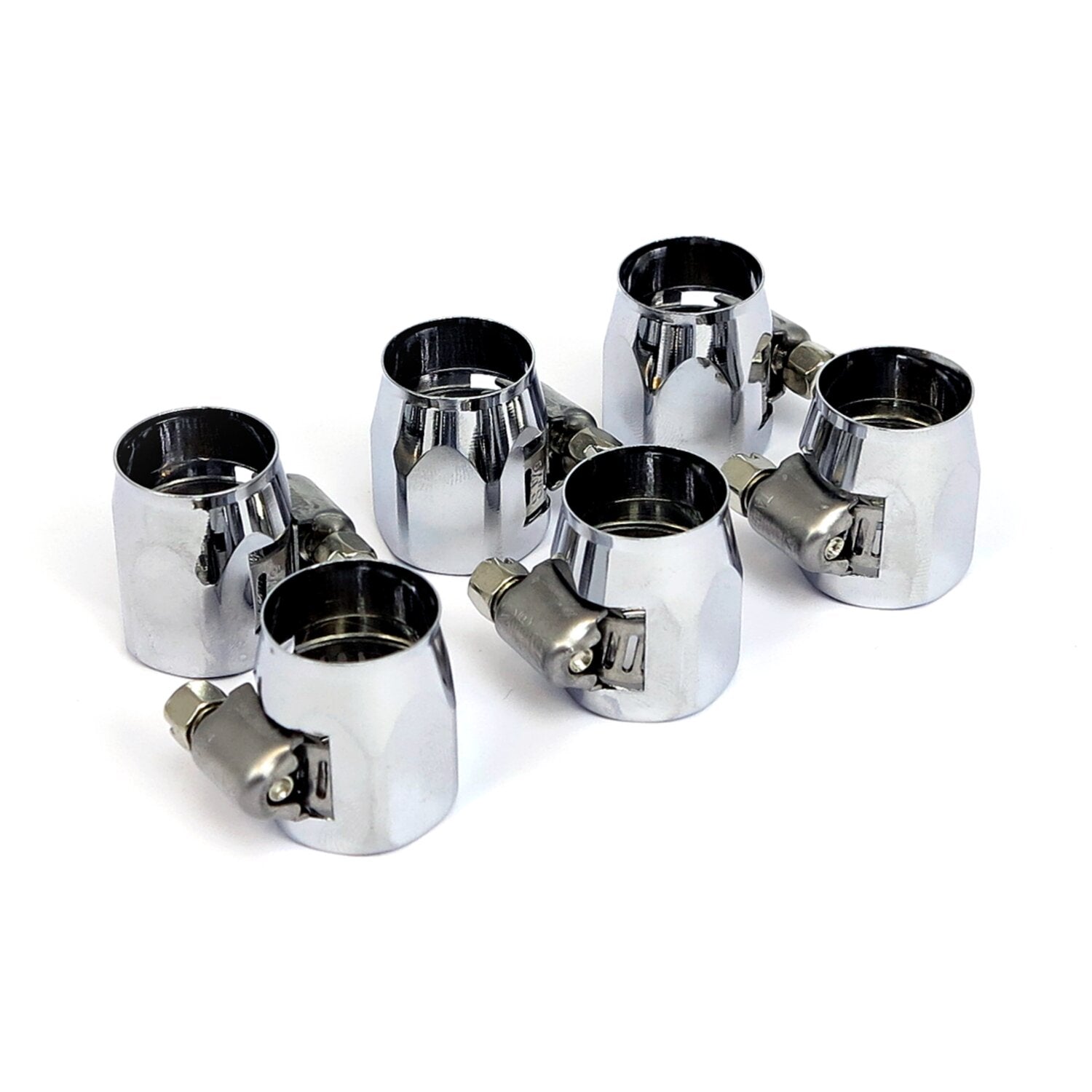 MCS Econ-o-fit hose clamps - 5/16" to 3/8" - Chrome