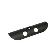 MCS Universal bullet hole heat shield 7" long black