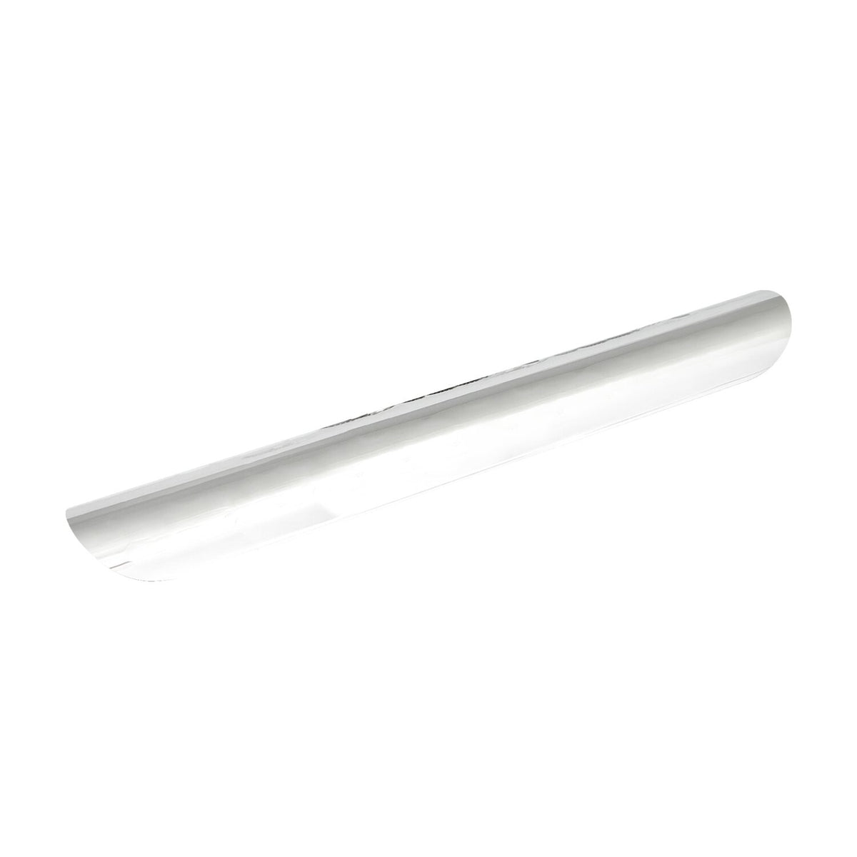 MCS Universal smooth heat shield 14" long chrome