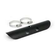 MCS Universal bullet hole heat shield 10" long black