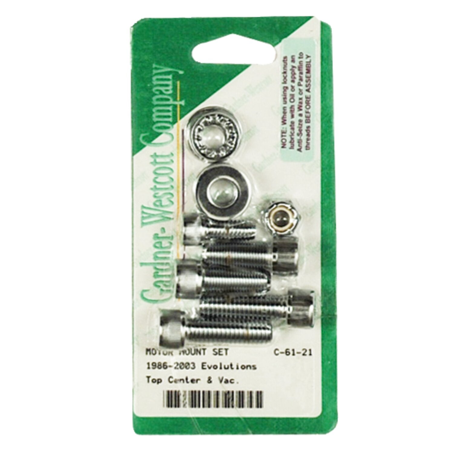 Gardner-Westcott Engine mount kit center