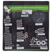 Gardner-Westcott Motor screw set polished ss allen