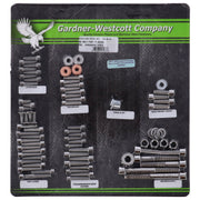 Gardner-Westcott Motor screw set polished ss allen