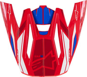 Alpinestars Supertech M5 ACT2 Helmet Visor Red/Blue
