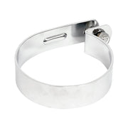 MCS Muffler short P-clamp 3-1/4" - Chrome steel