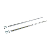 MCS Front fender tip spears chrome steel