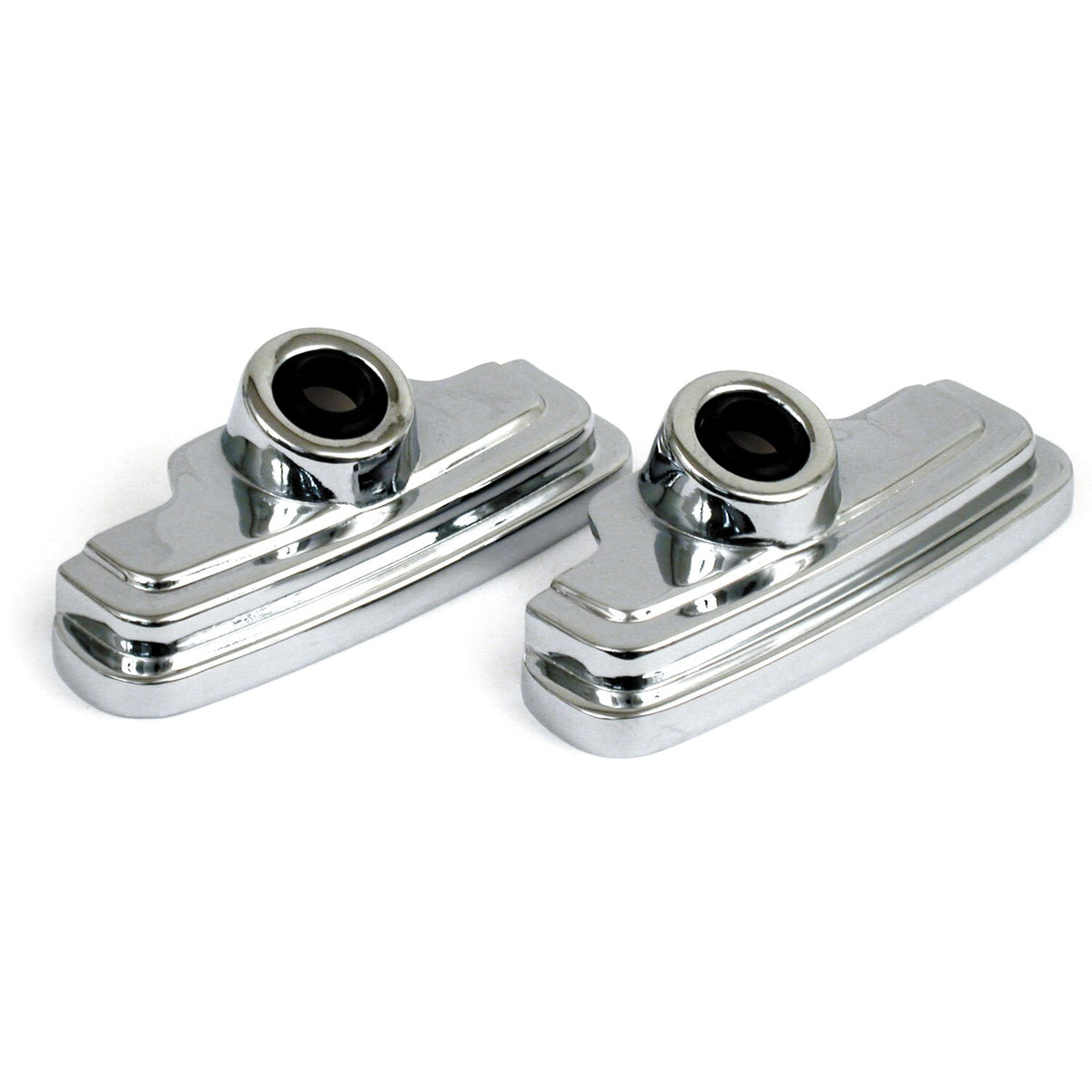 MCS Evo spark plug & head bolt cover kit - Chrome