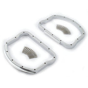 MCS Panhead rocker cover D-ring kit - Chrome