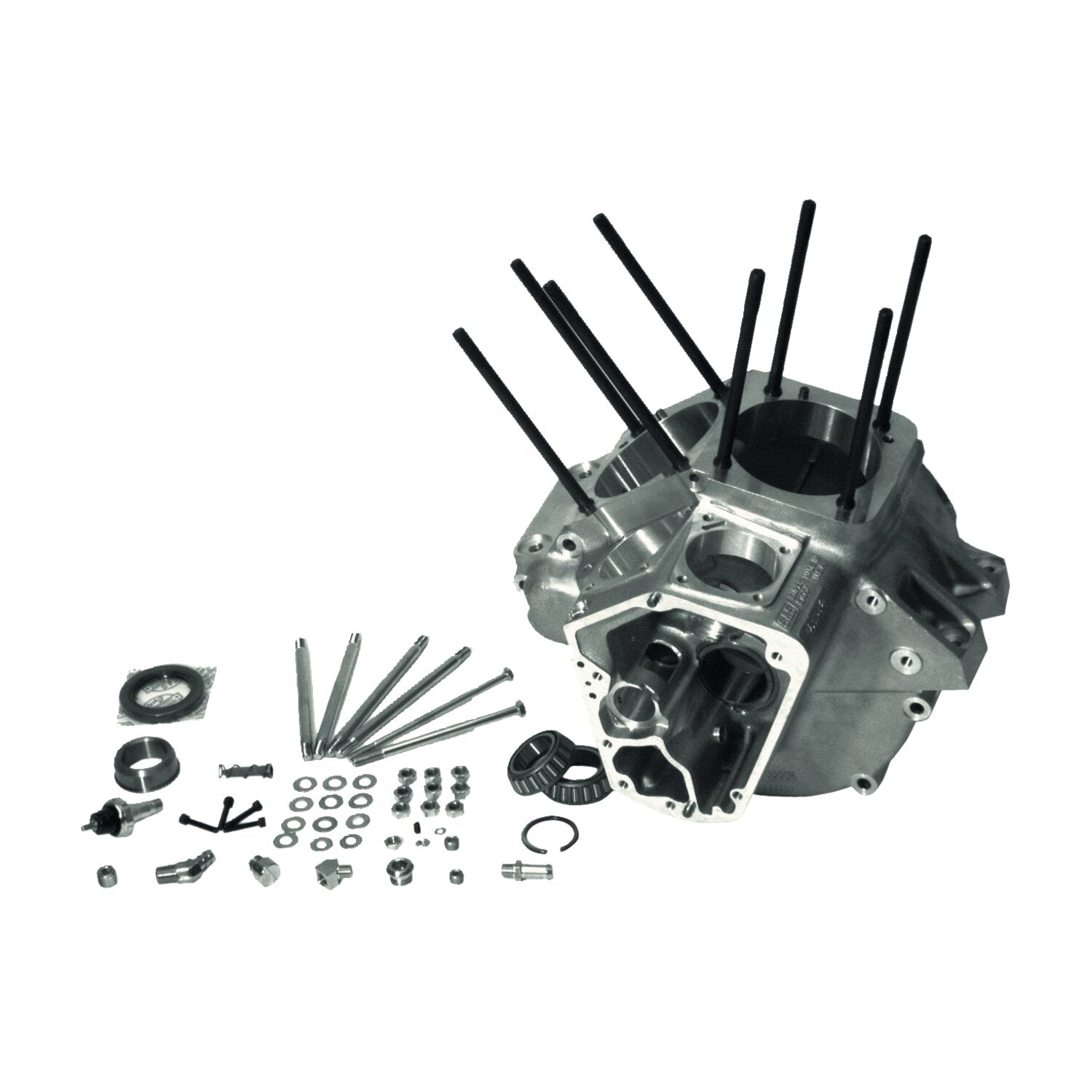 S&S 92-99 crankcase assembly 3-5/8" bore - Black