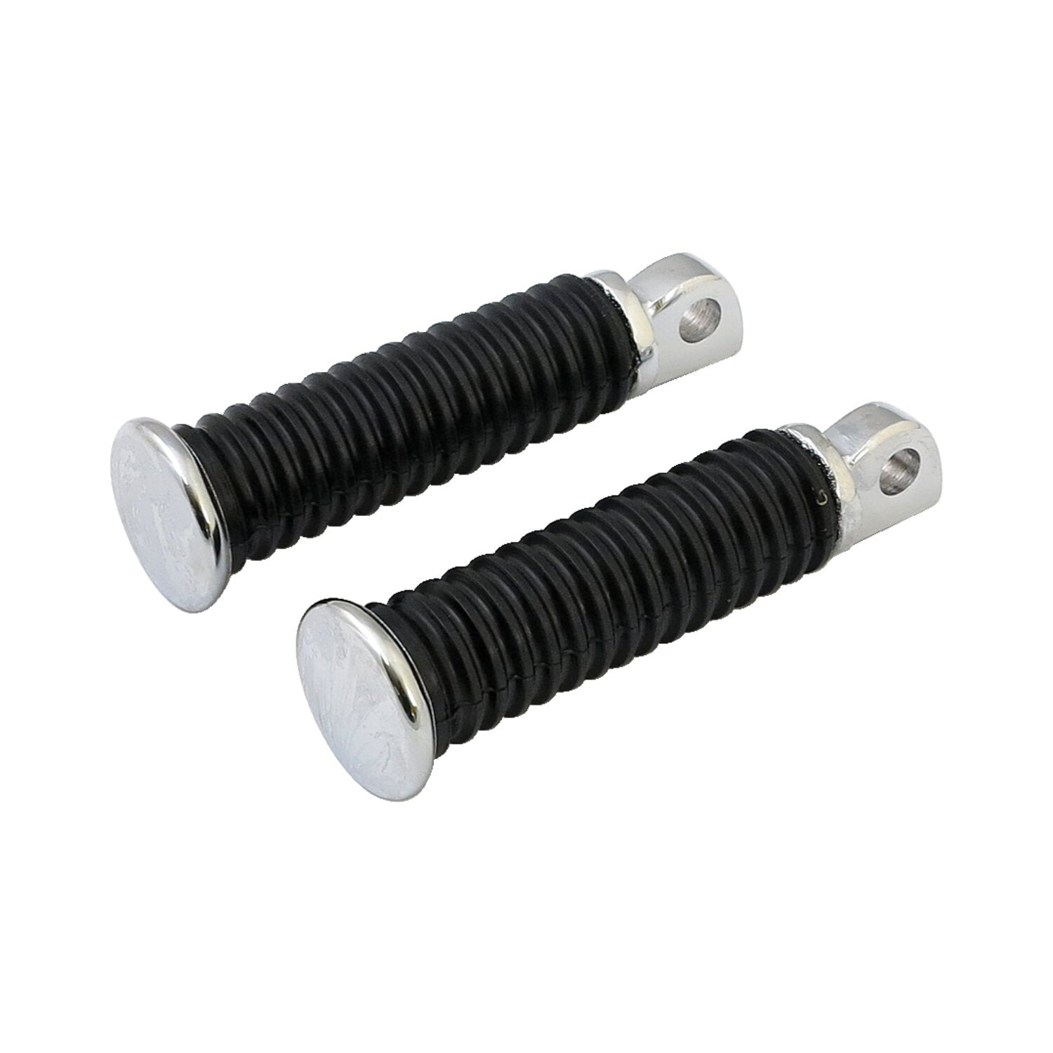 MCS OEM style foot peg set - Chrome end cap