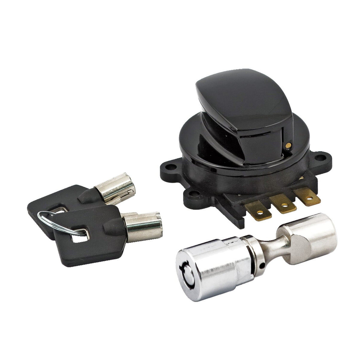 MCS 96-up ignition switch side hinge type - Black