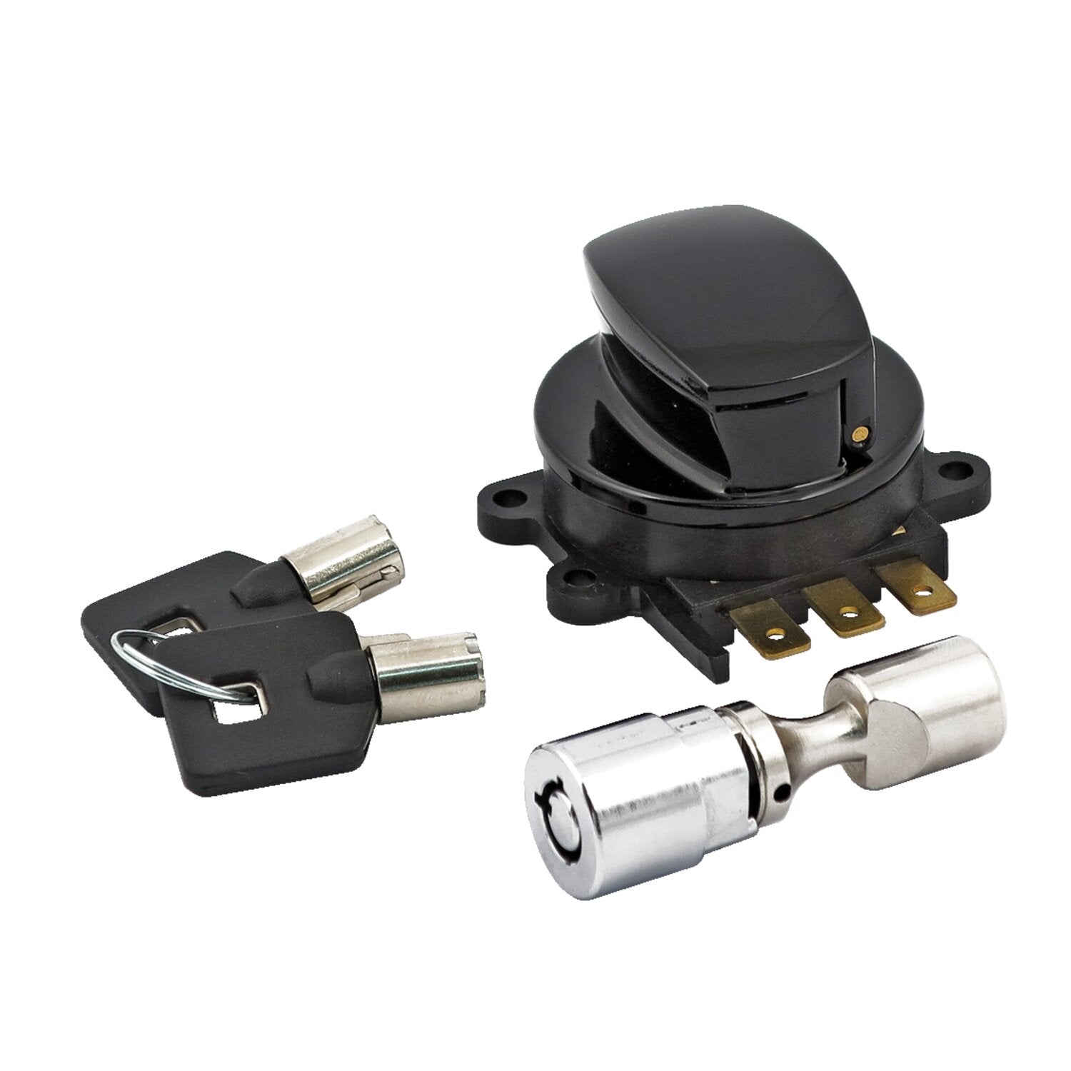 MCS 96-up ignition switch side hinge type - Black