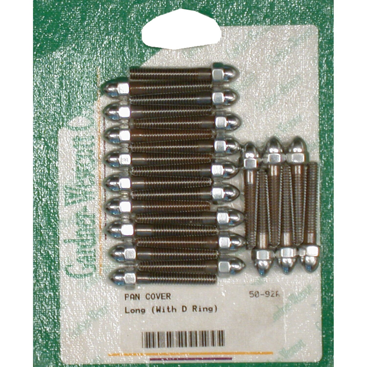 Gardner-Westcott Panhead rocker cover screw kit - Chrome acorn - Long