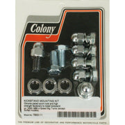 Colony jiffy mount kit - Chrome acorn