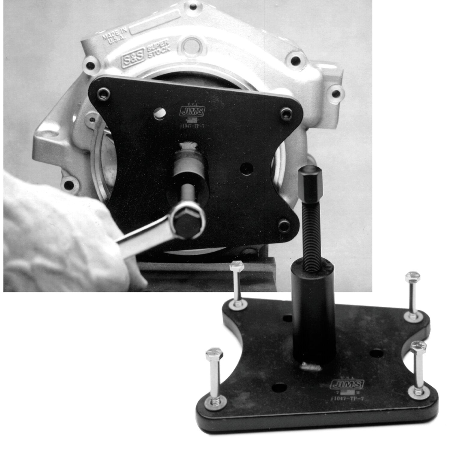 JIMS crankcase splitter & flywheel removal tool
