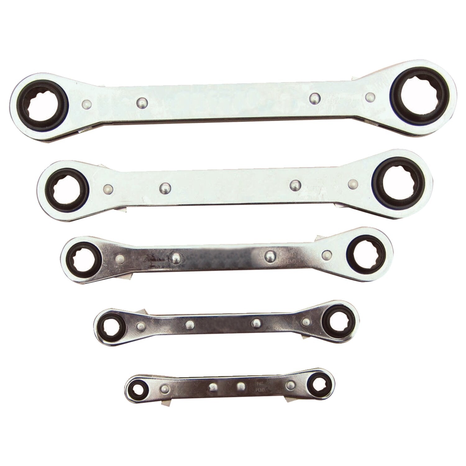 Lang Tools Box end wrench set Latch-on US sizes