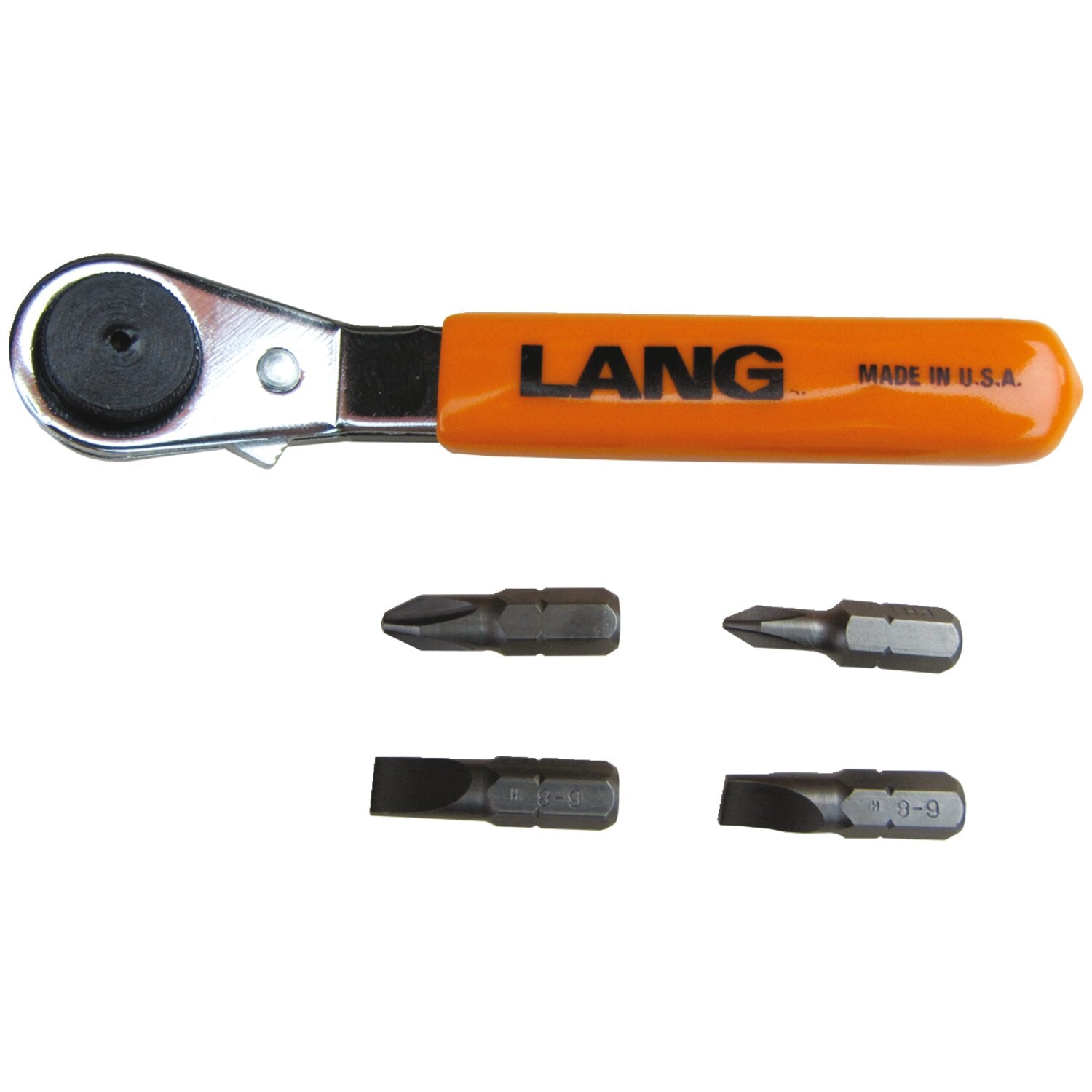 Lang Tools mini ratcheting bit wrench - Offset