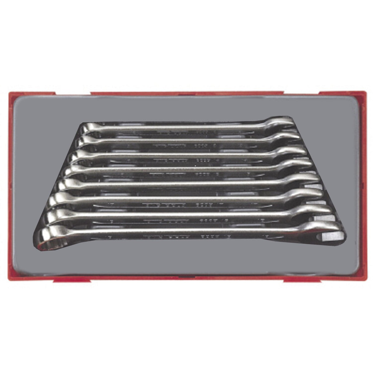 Teng Tools open/box end wrench 7 pieces - US sizes