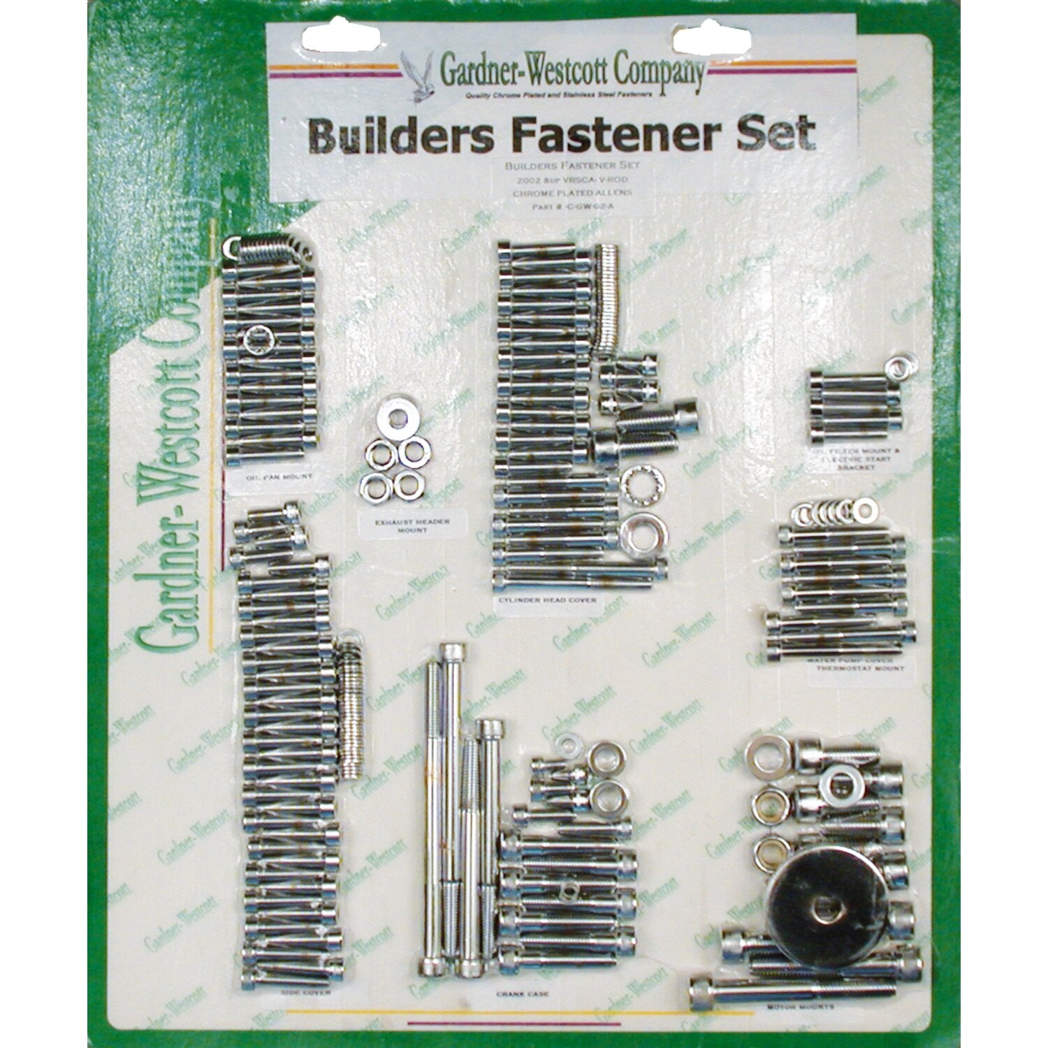 Gardner-Westcott Builders fasterner set allen