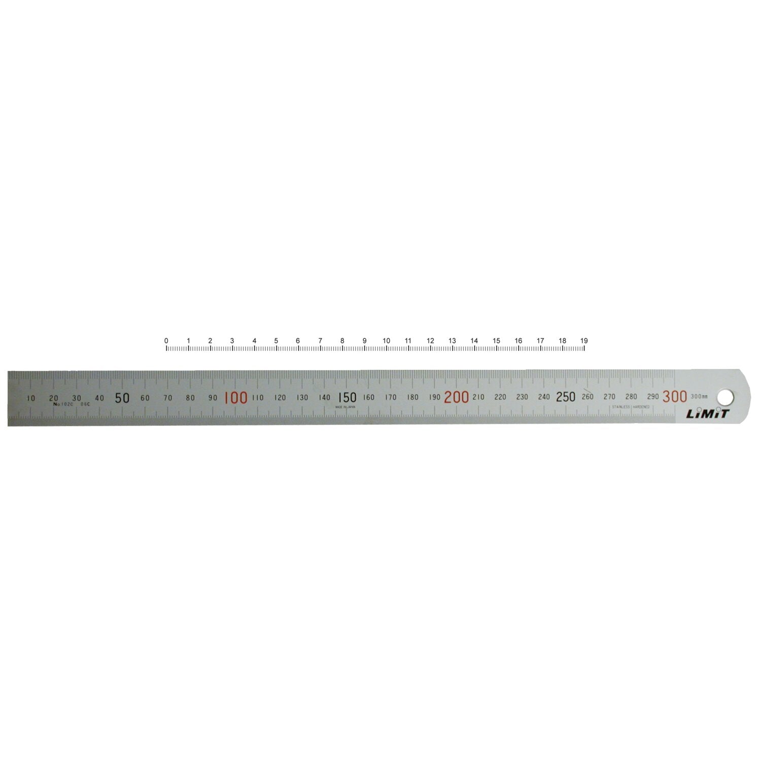 Limit stainless ruler
