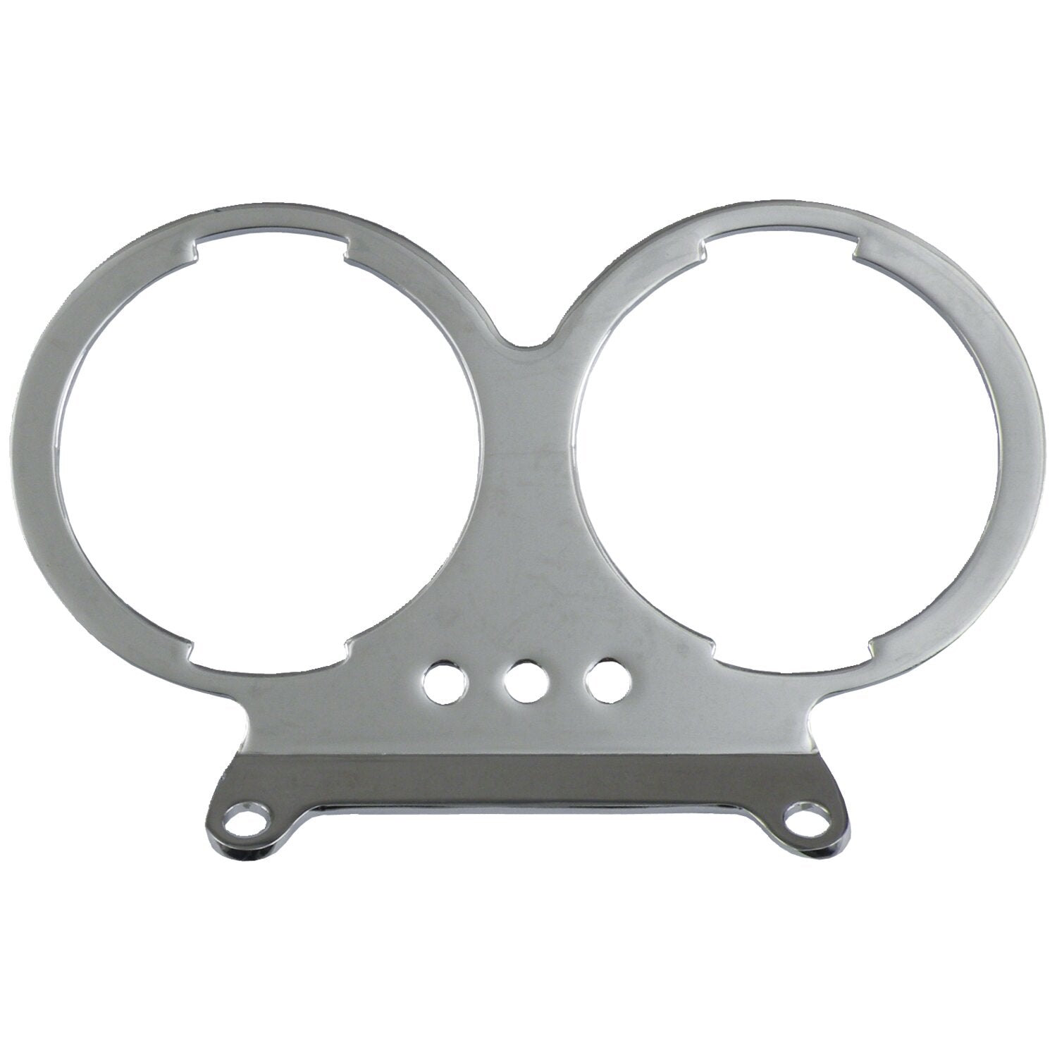 MCS Mounting bracket speedo & tachometer - Chrome