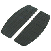 MCS Traditional shaped floorboard pads - rider - Black