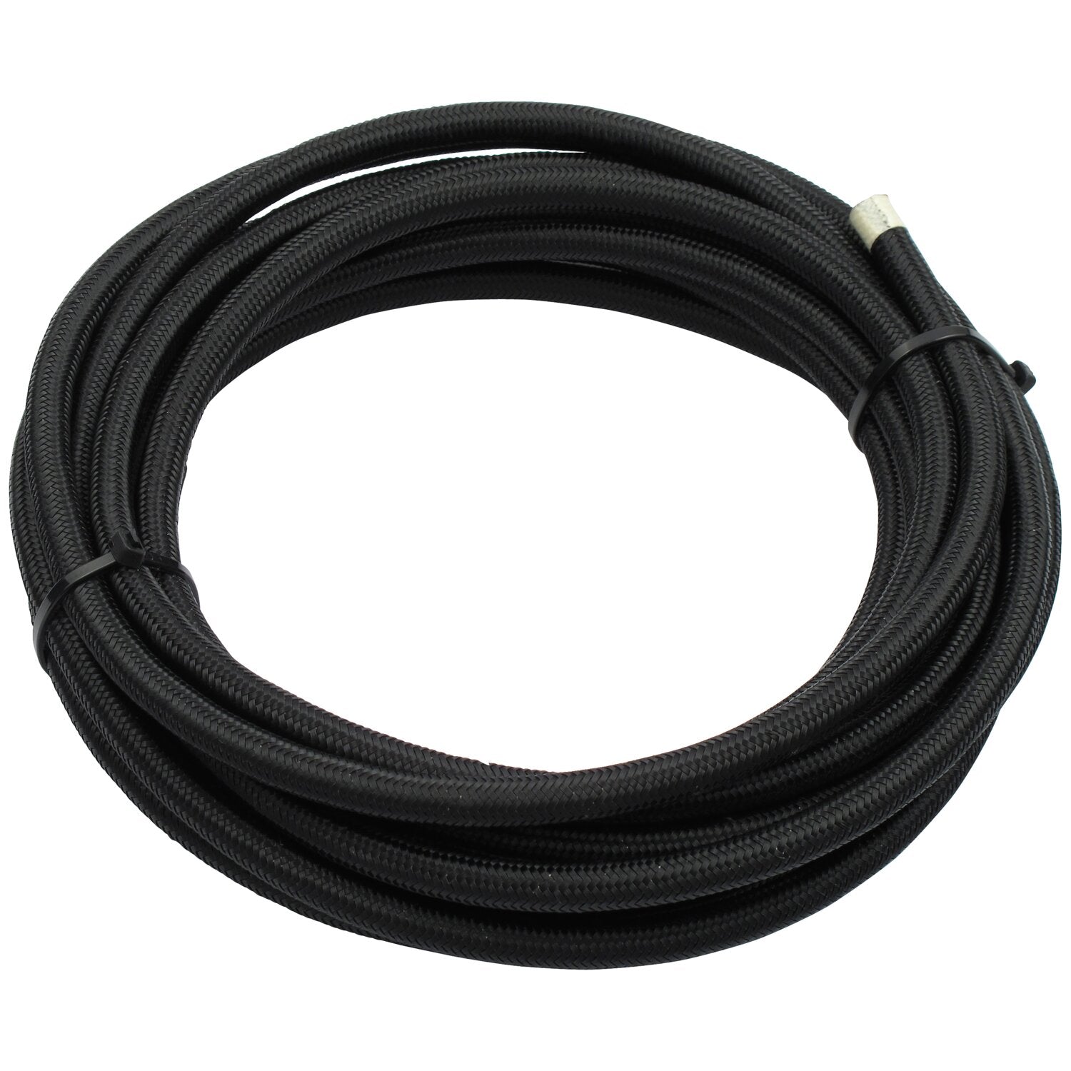 MCS Braided hose 1/2" (12.5mm) - Black nylon