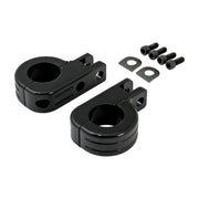 MCS Engine guard foot peg mount kit - 1" (25.4mm) tubing - Black