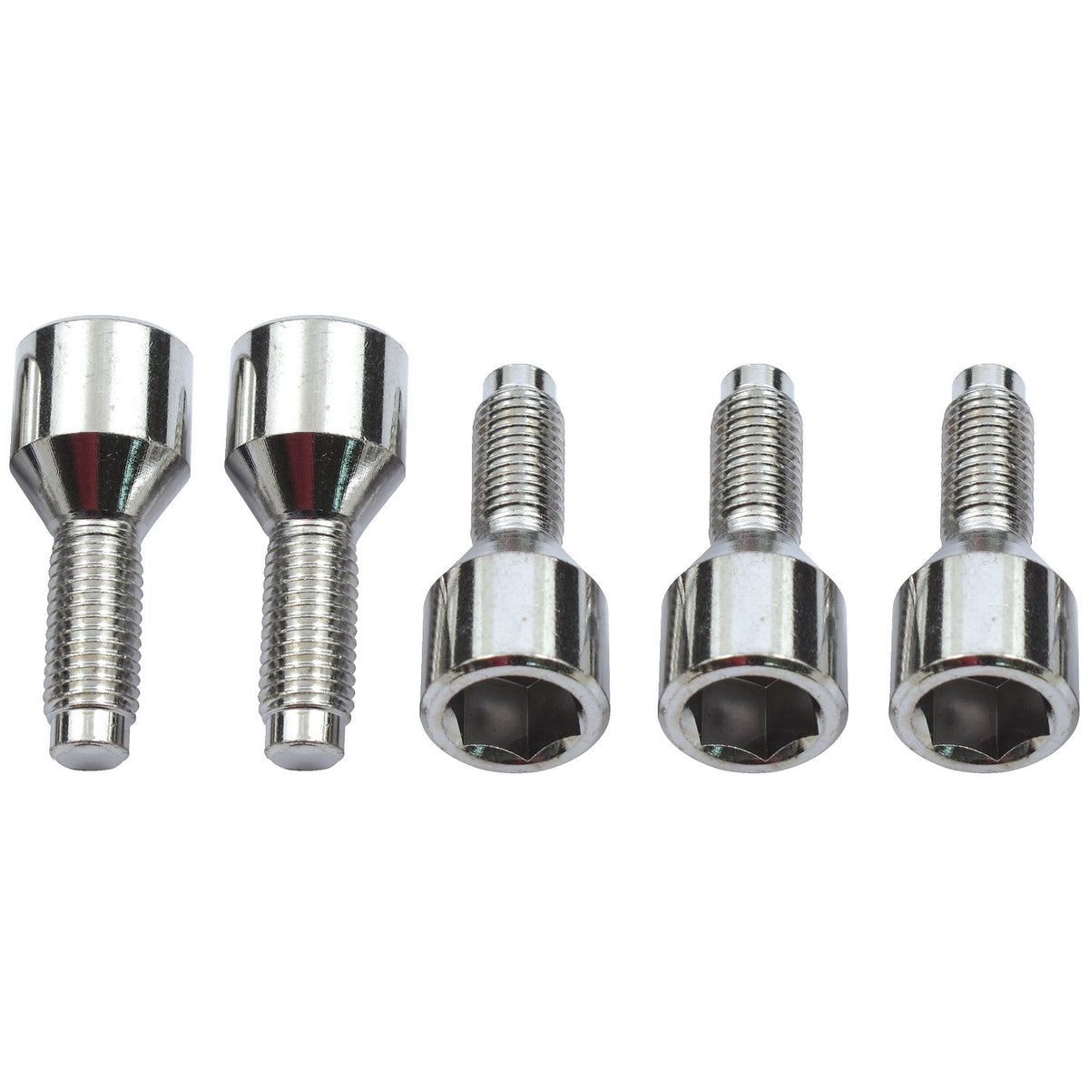 MCS Mounting bolt brake drum - Chrome