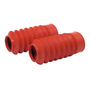 MCS Bobber boots 49mm tubes - Red