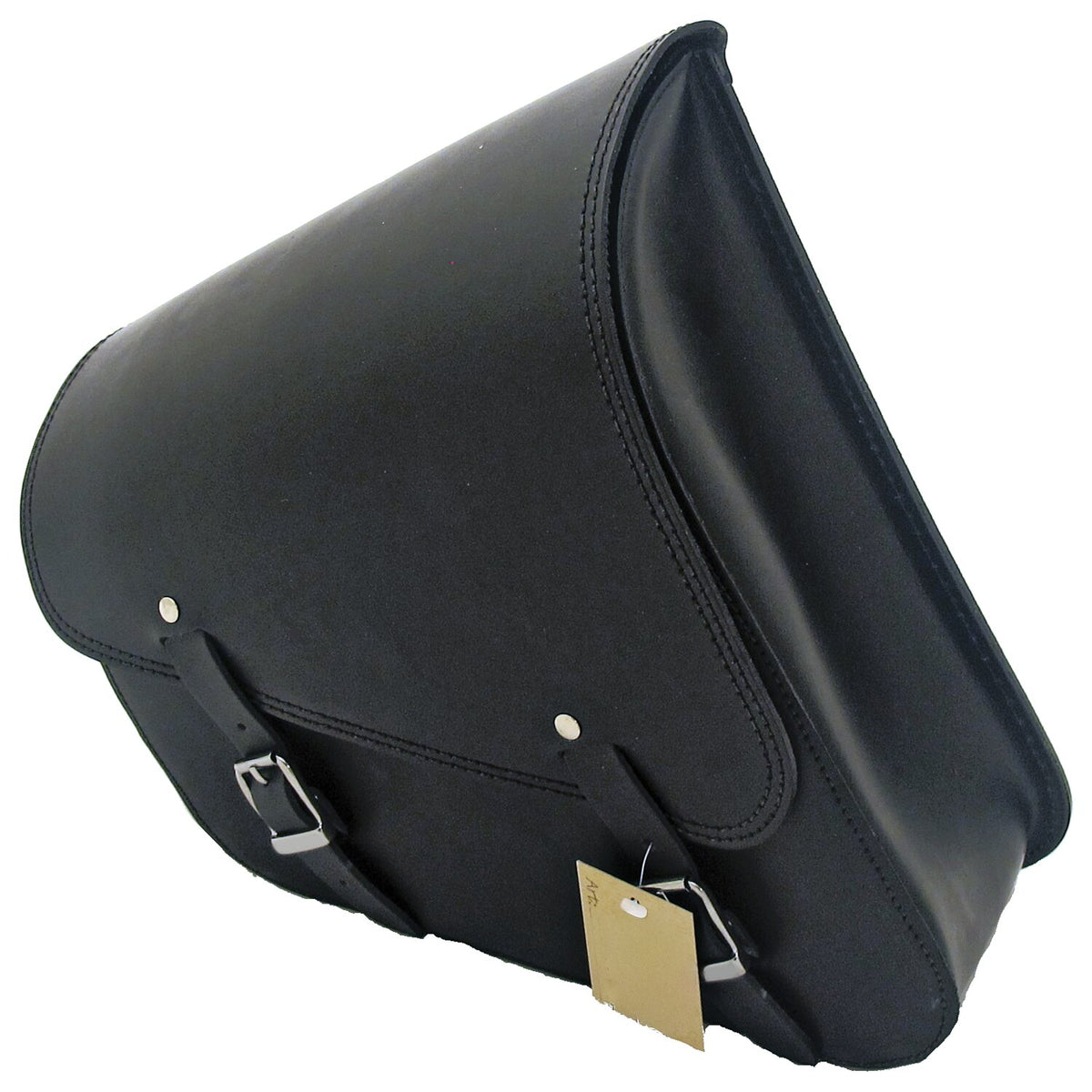 MCS leather swing arm bag left 12 liter - Black