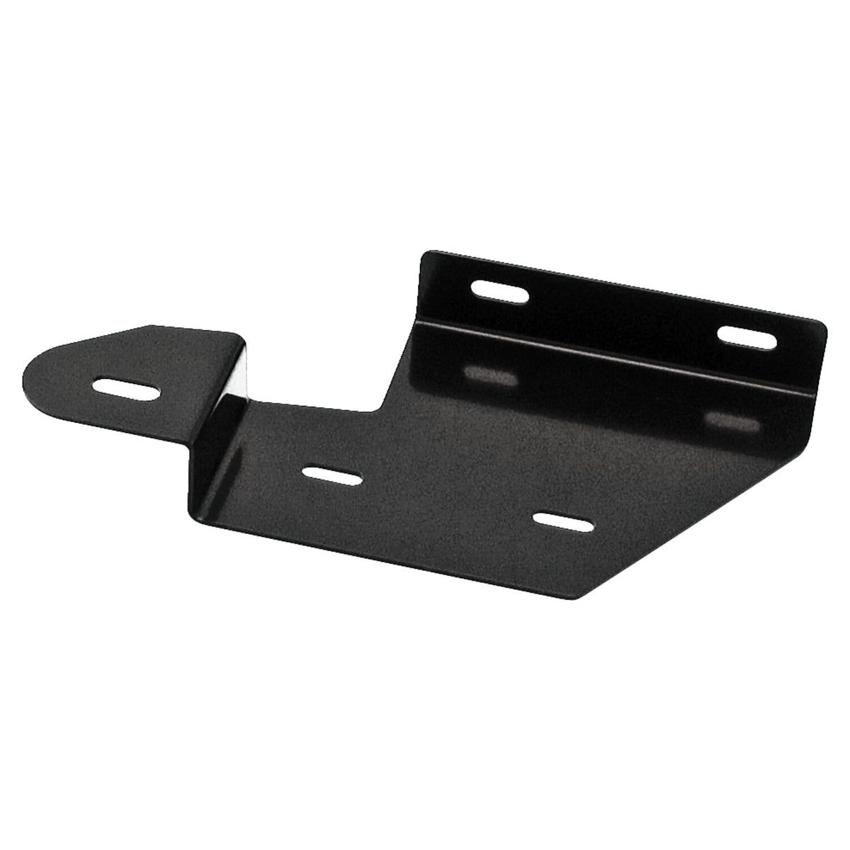MCS swingarm bag mount bracket - Black left