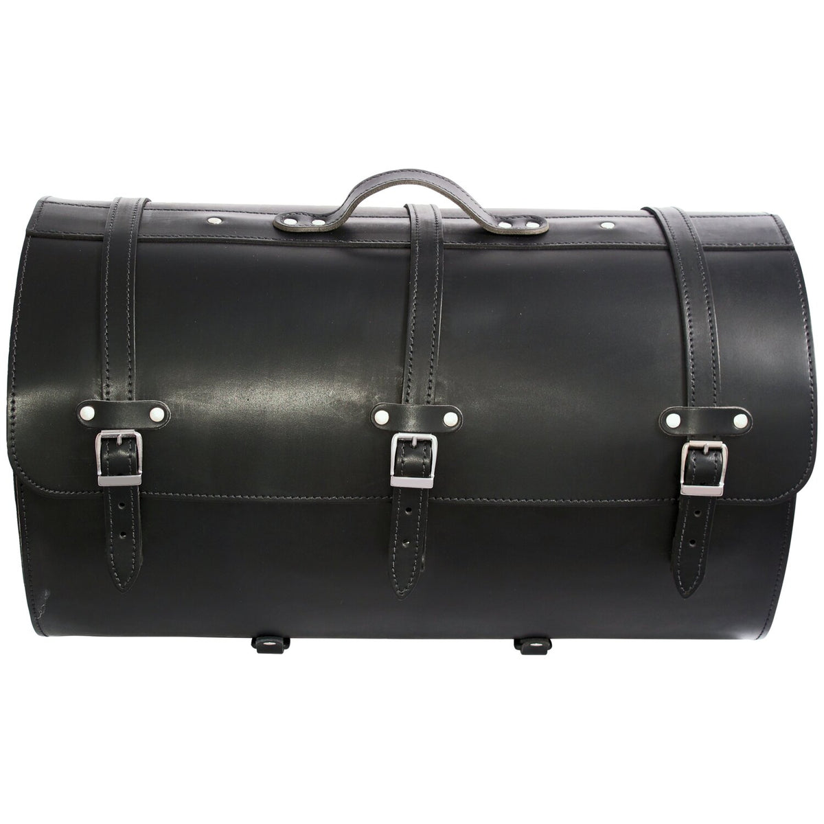 MCS motorcycle leather suitcase - 67 liter - Black