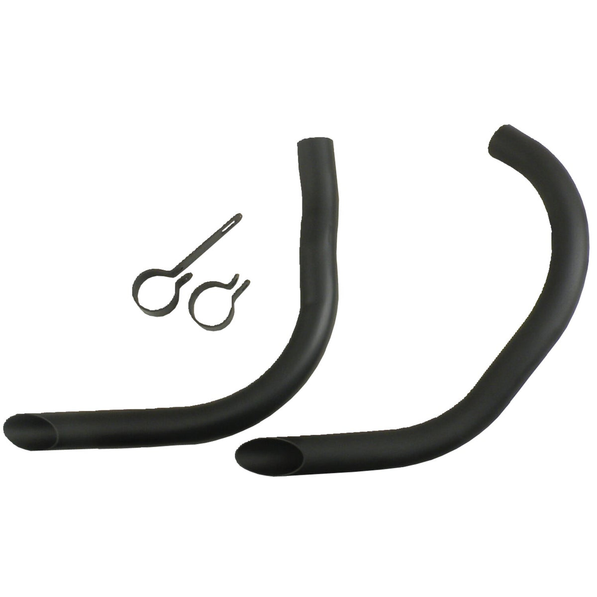 Samwel Drag pipes for 45" Flatheads black