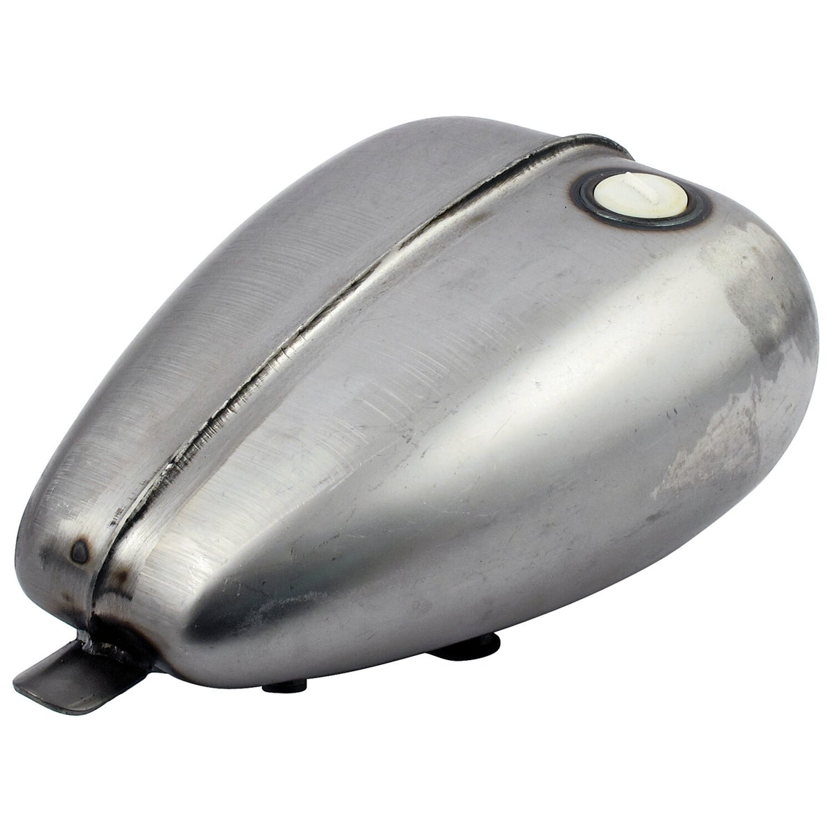 MCS 3.3 gallon Mustang ribbed gas tank for 83-up gas caps