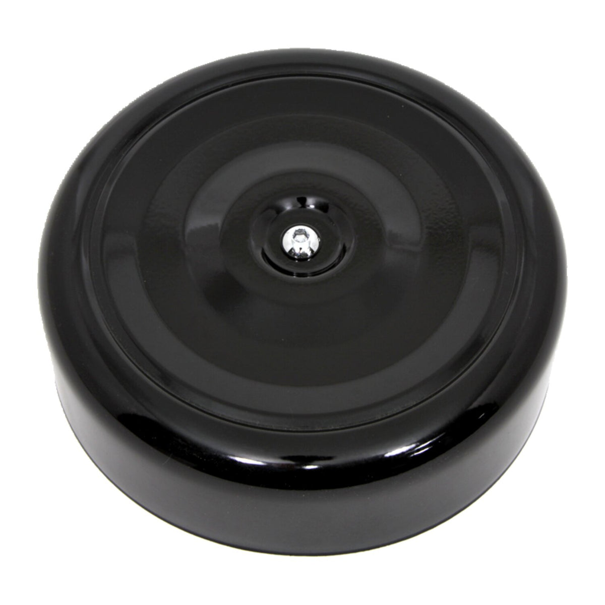 MCS Air cleaner cover Bobber style - 7" diameter - Black