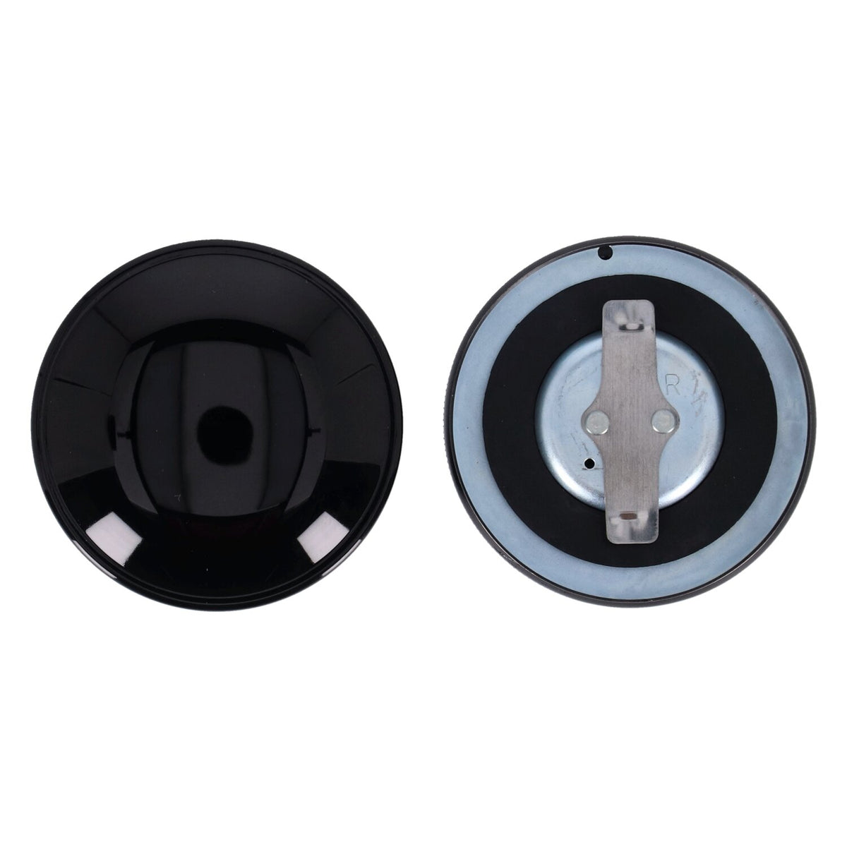 MCS Gas cap set late style - Gloss black