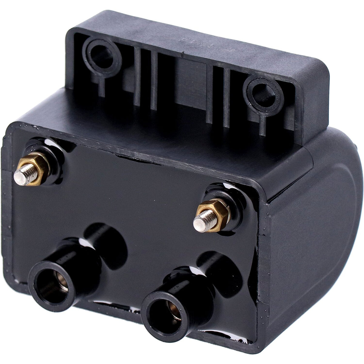 MCS Late OEM style ignition coil - 12v 5 ohm - Black
