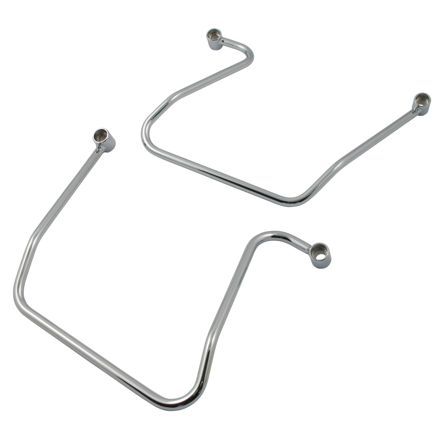 MCS Saddlebag support kit - Chrome