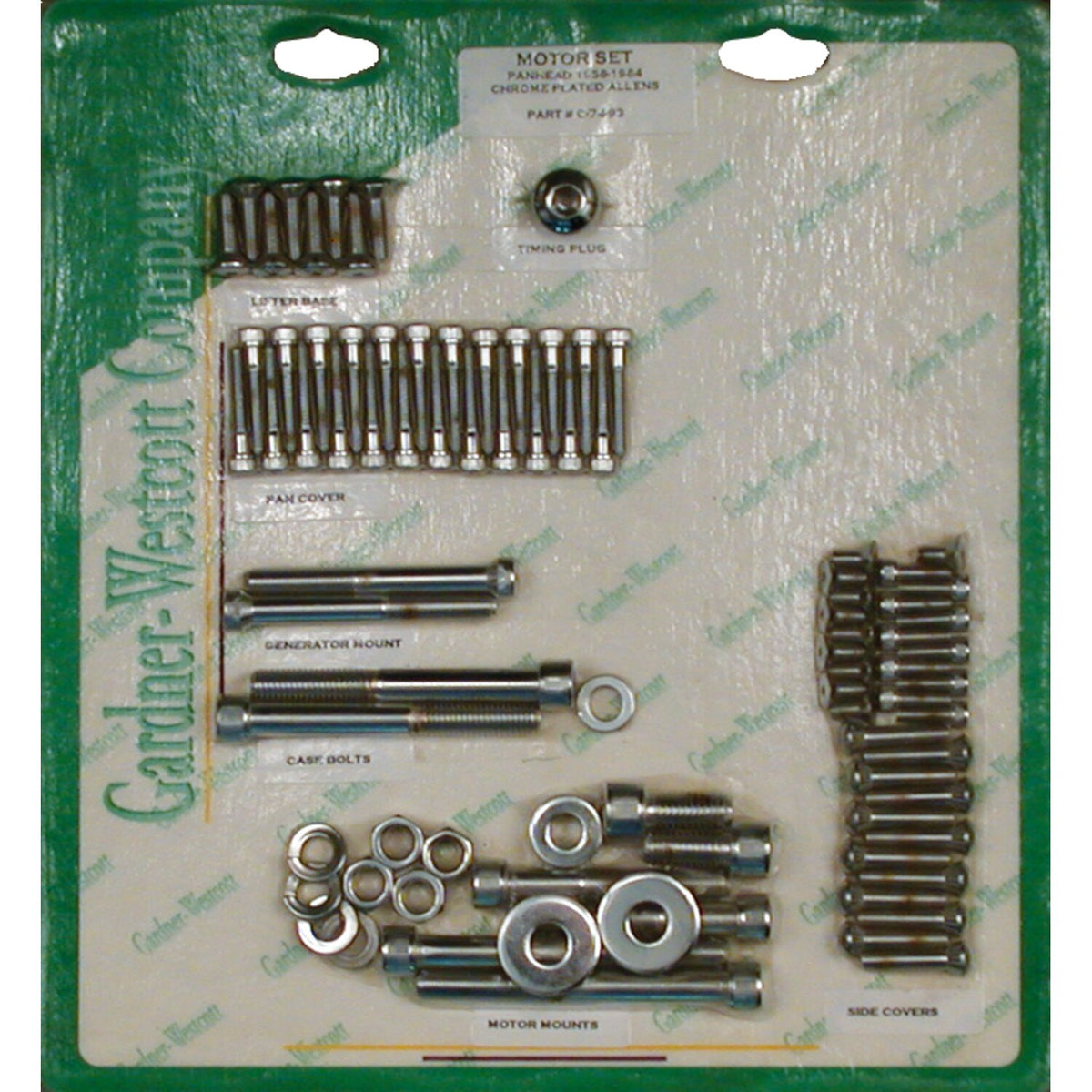 Gardner-Westcott Motor screw set allen