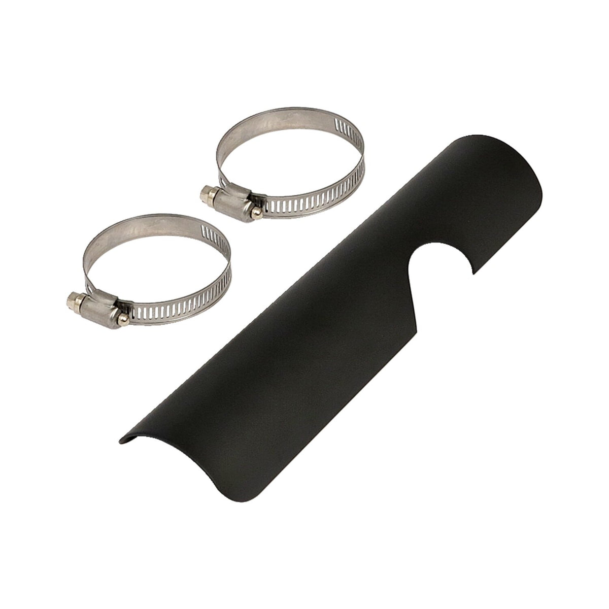 MCS FL 2-1 exhaust header heatshield - lower right rear - custom