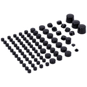 MCS Smoothtopps push-on cover set (87pc) - Black