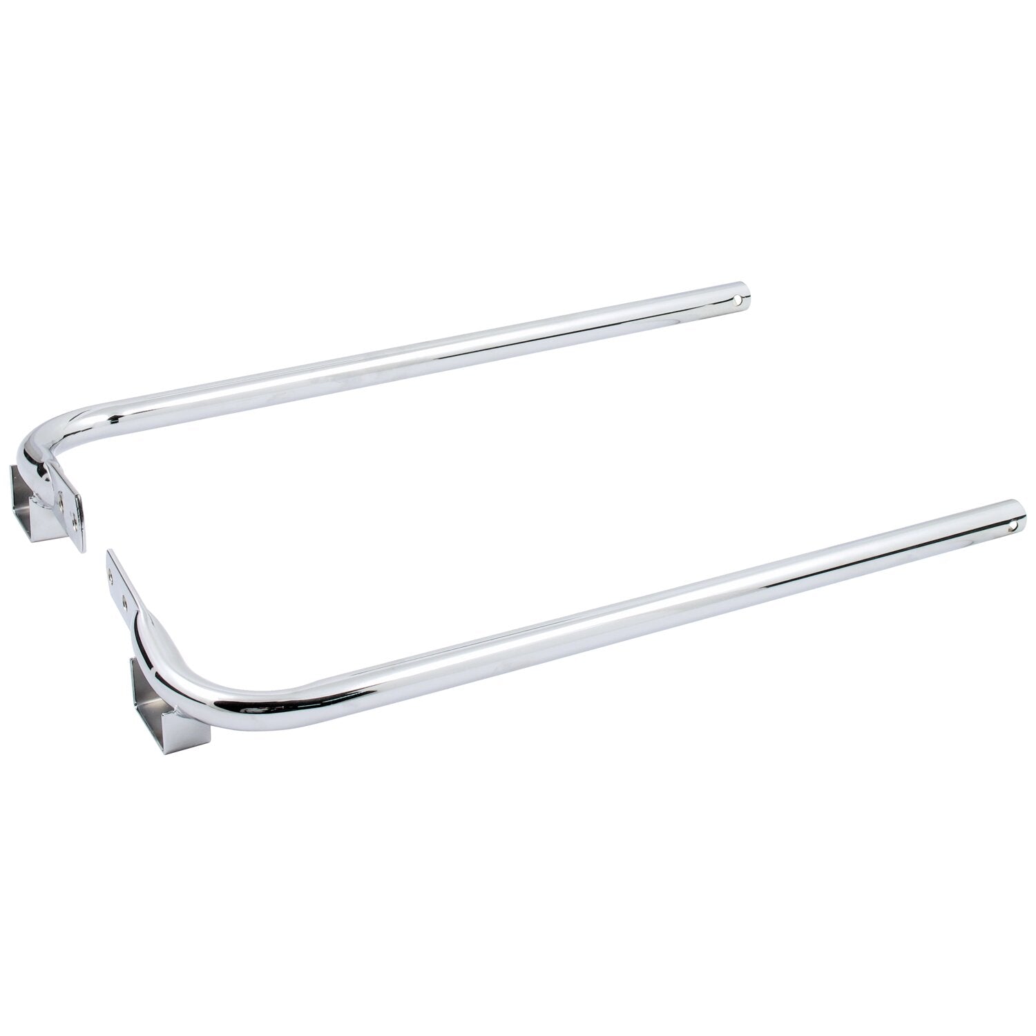 MCS Saddlebag support bracket set - Chrome